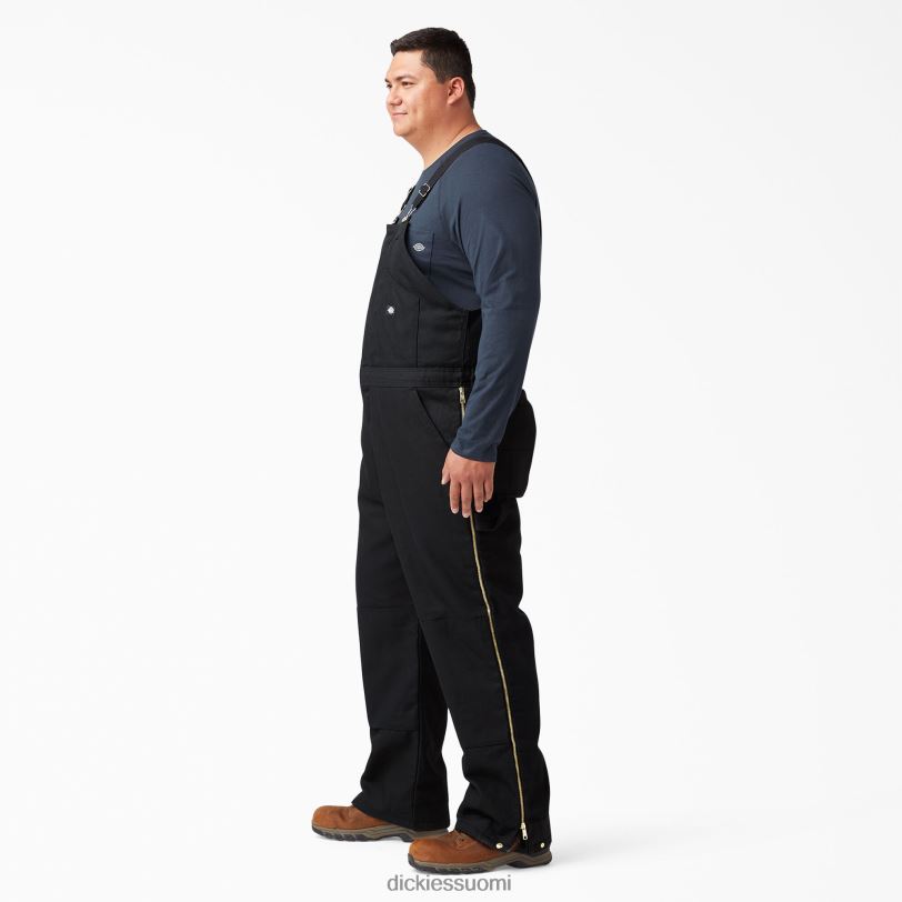 Dickies miehet ankka eristetyt ruokalappuhaalarit musta (bk) vaatteet Z844X1443