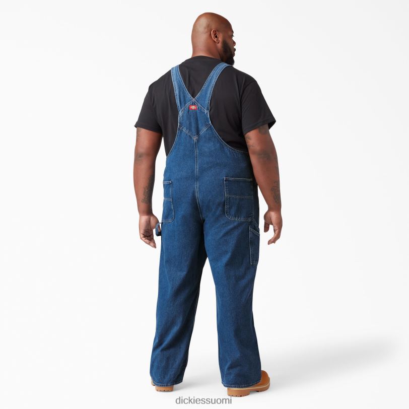 Dickies miehet kivipestyt indigo-lappuhaalarit kivipesty indigonsininen (snb) vaatteet Z844X1233