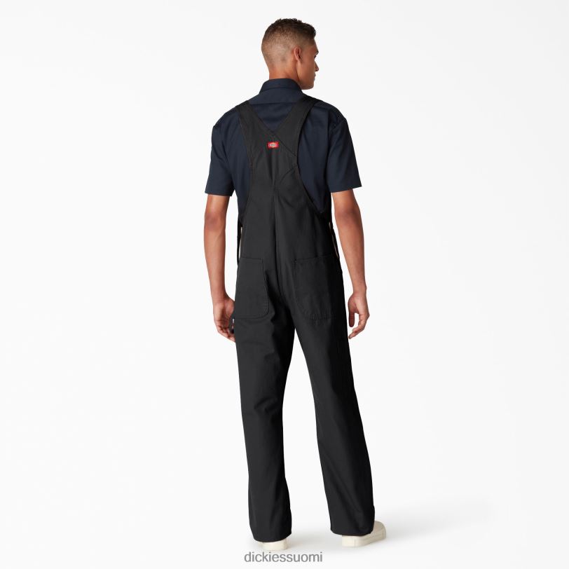 Dickies miehet klassiset ruokalappuhaalarit huuhdeltu musta (rbk) vaatteet Z844X1217