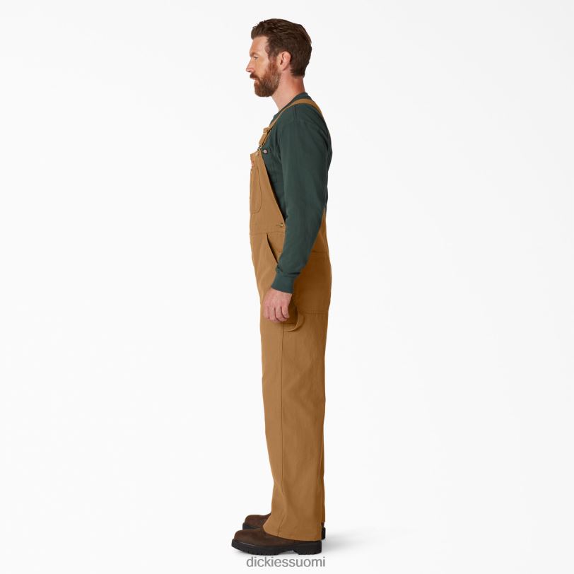 Dickies miehet klassiset ruokalappuhaalarit huuhdeltu ruskea ankka (rbd) vaatteet Z844X1216