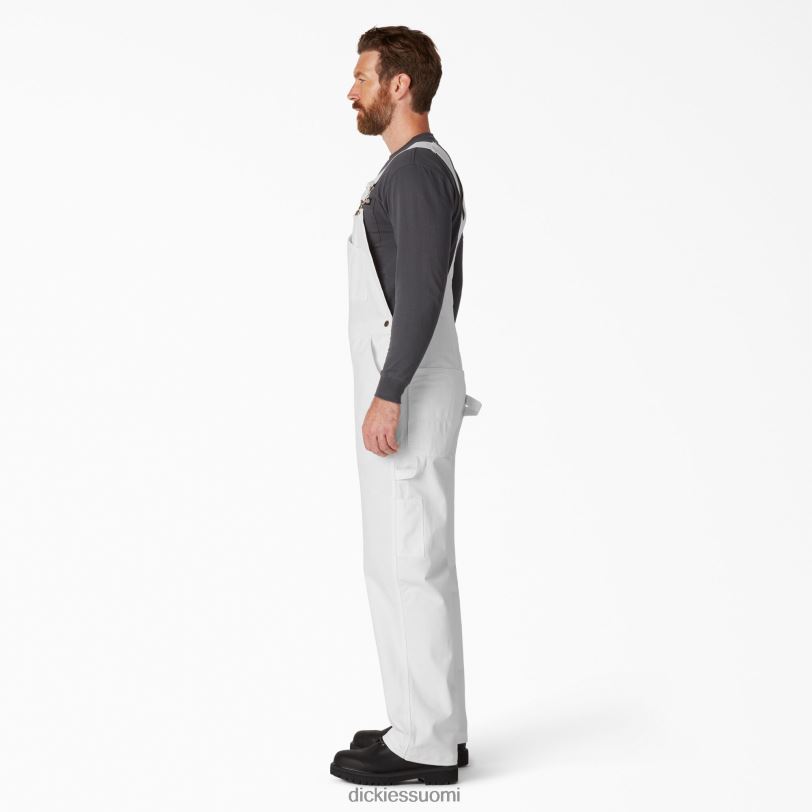 Dickies miehet maalarin ruokalappuhaalarit valkoinen (wh) vaatteet Z844X183