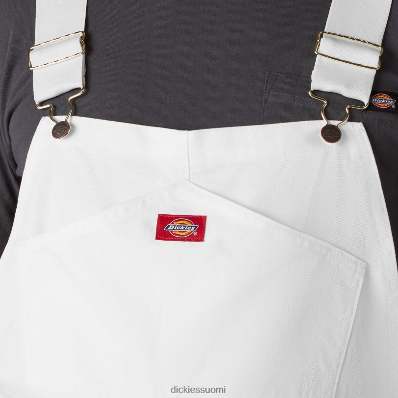 Dickies miehet maalarin ruokalappuhaalarit valkoinen (wh) vaatteet Z844X183