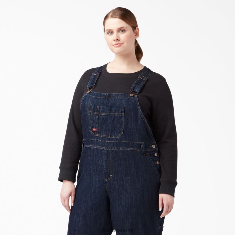 Dickies naiset plus rennon istuvuuden ruokalappuhaalarit säännöllinen vaatteet Z844X1563