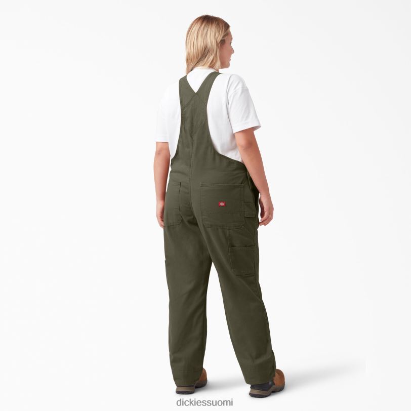 Dickies naiset plus rennon istuvuuden ruokalappuhaalarit säännöllinen vaatteet Z844X1567