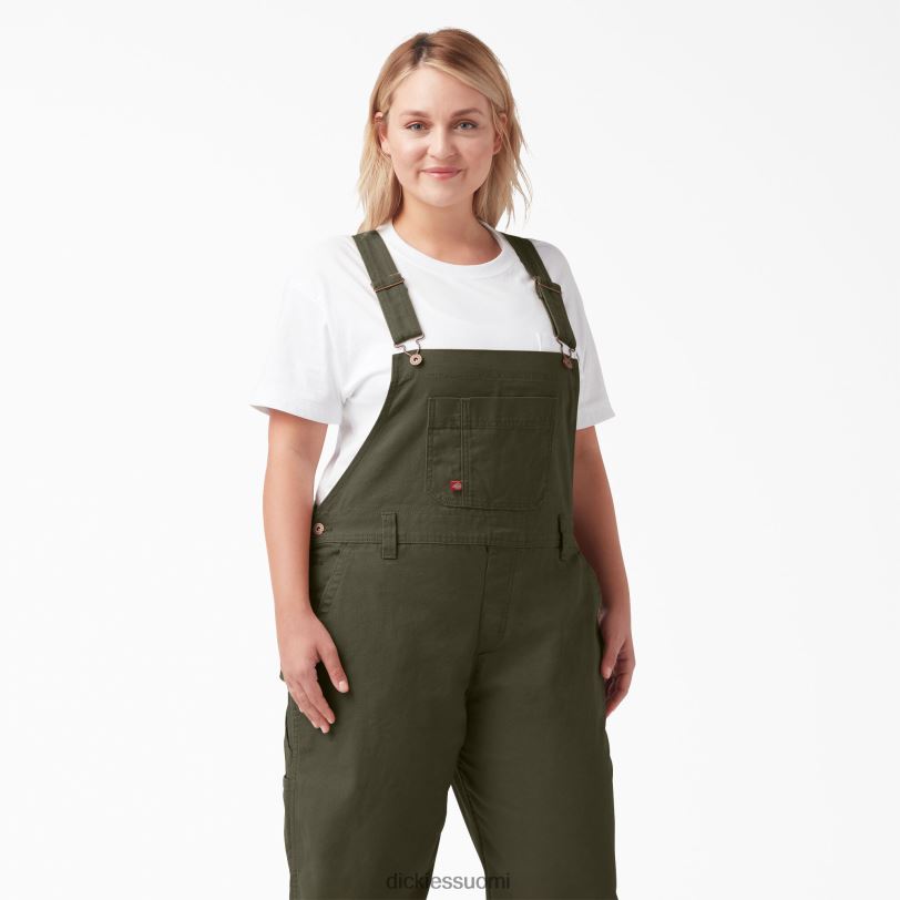 Dickies naiset plus rennon istuvuuden ruokalappuhaalarit säännöllinen vaatteet Z844X1567