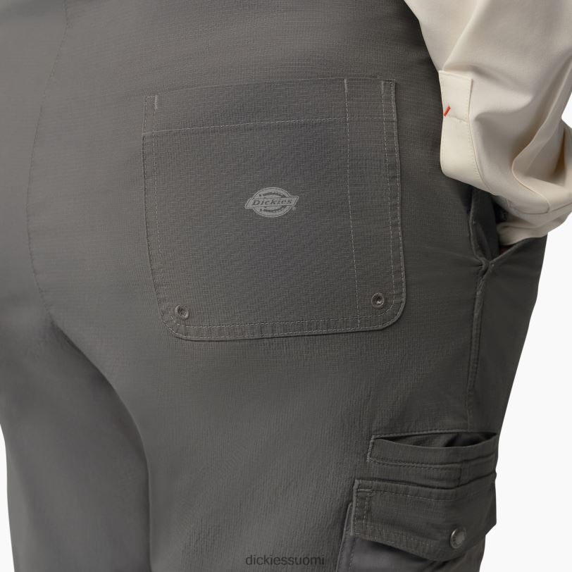 Dickies naiset plus viilentävät ripstop-lappuhaalarit huuhdeltu grafiitti (rga) vaatteet Z844X1669