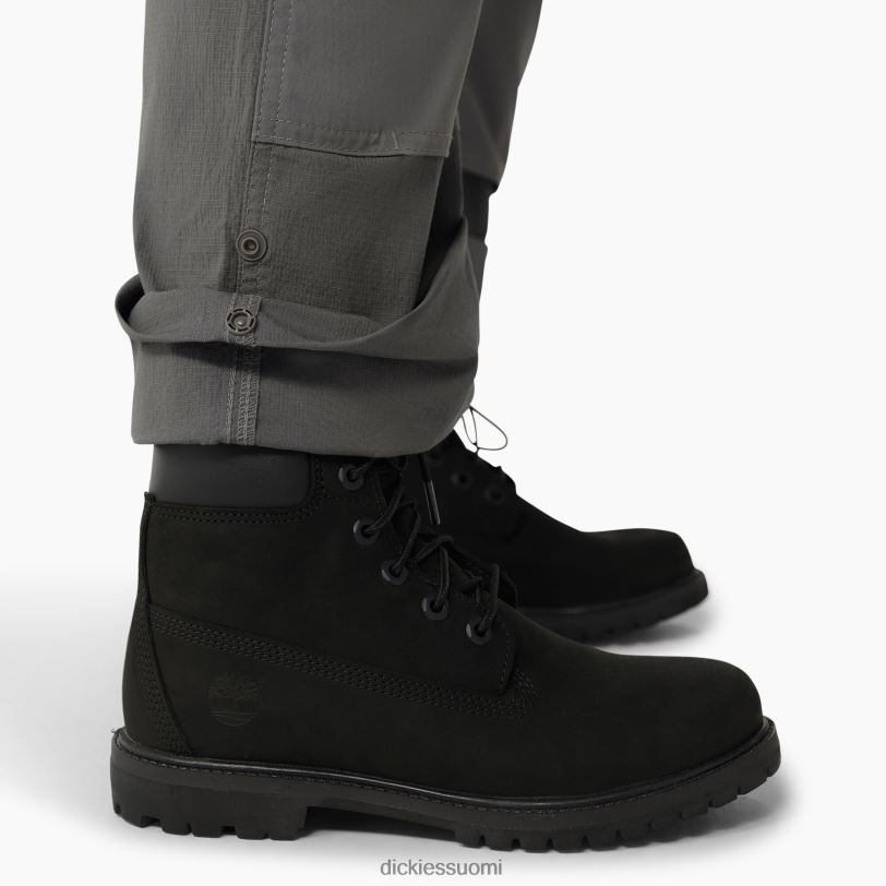 Dickies naiset plus viilentävät ripstop-lappuhaalarit huuhdeltu grafiitti (rga) vaatteet Z844X1669