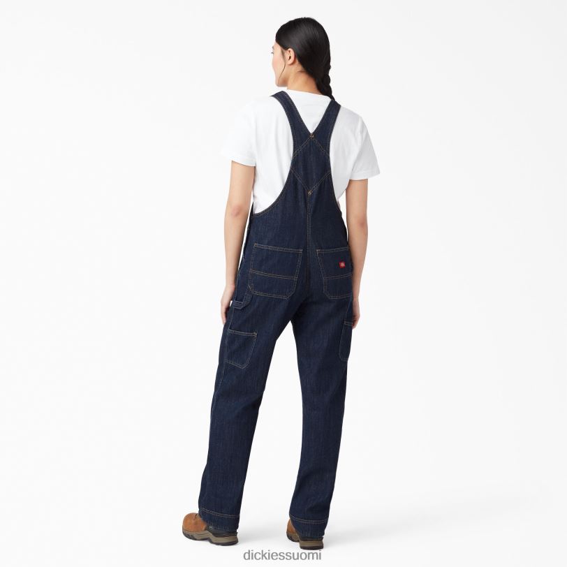 Dickies naiset rennon istuvuuden ruokalappuhaalarit tumma indigo (dib) vaatteet Z844X1555