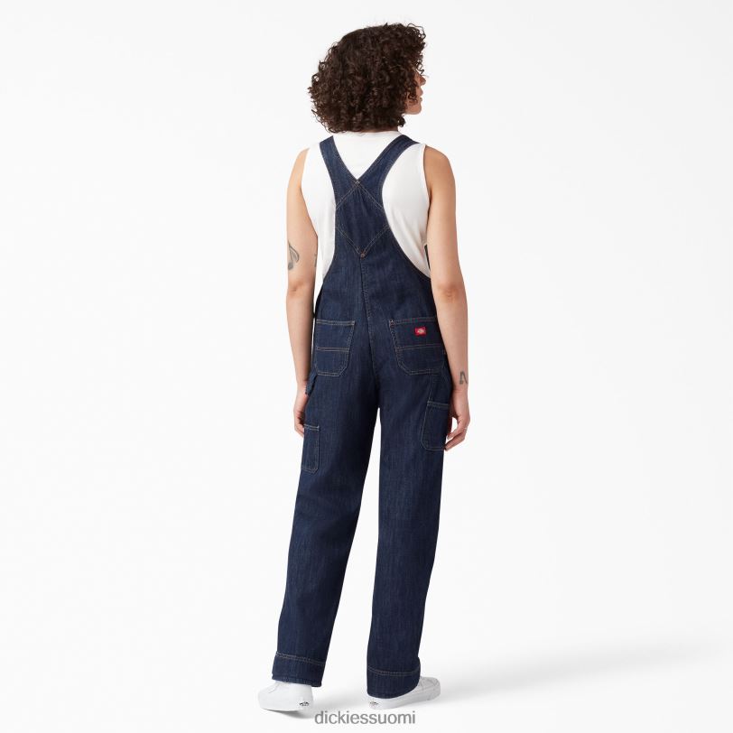Dickies naiset rennon istuvuuden ruokalappuhaalarit tumma indigo (dib) vaatteet Z844X1555