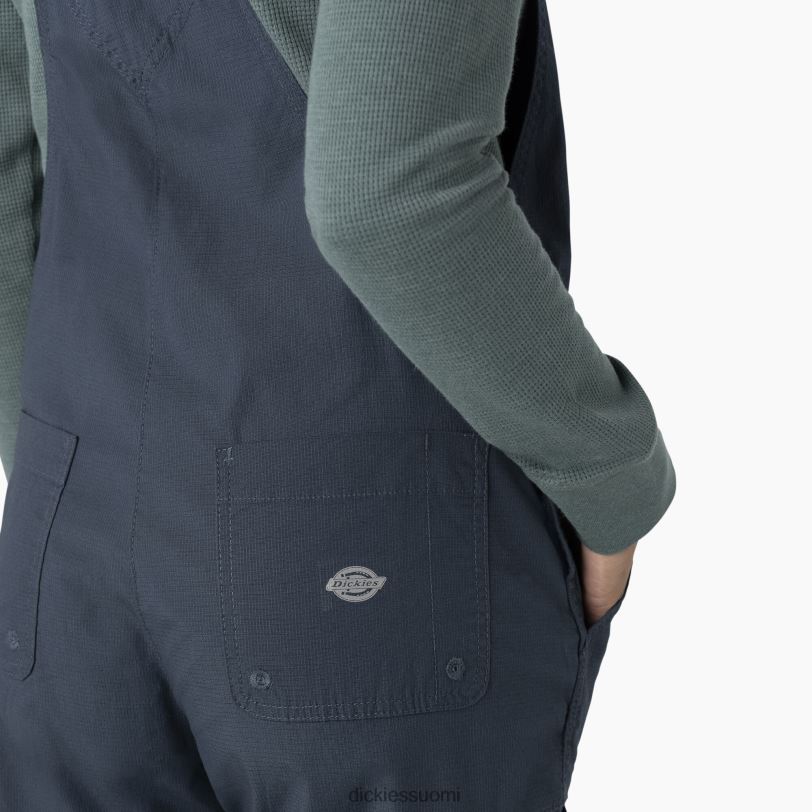 Dickies naiset viileät ripstop-haalarit huuhdeltu ilmavoimien sininen (raf) vaatteet Z844X1608