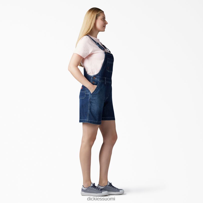 Dickies naiset bib shortsit 7