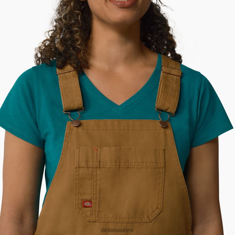 Dickies naiset bib shortsit 7