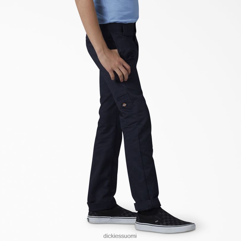 Dickies lapset flex skinny fit tuplapolvihousut tumma laivasto (dn) vaatteet Z844X2661