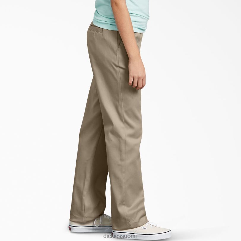 Dickies lapset slim fit housut aavikon hiekka (ds) vaatteet Z844X2708