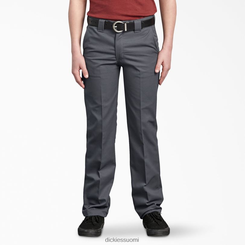 Dickies lapset slim fit housut hiilenharmaa (ch) vaatteet Z844X2664