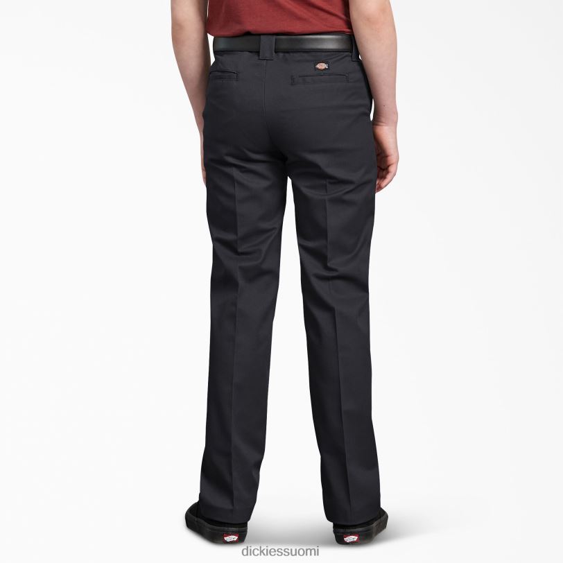 Dickies lapset slim fit housut musta (bk) vaatteet Z844X2663