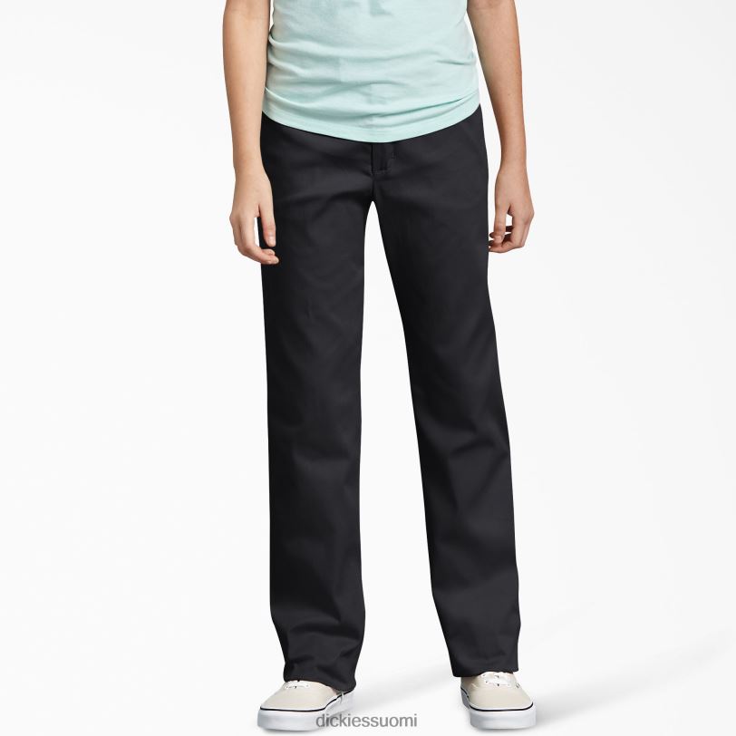 Dickies lapset slim fit housut musta (bk) vaatteet Z844X2706