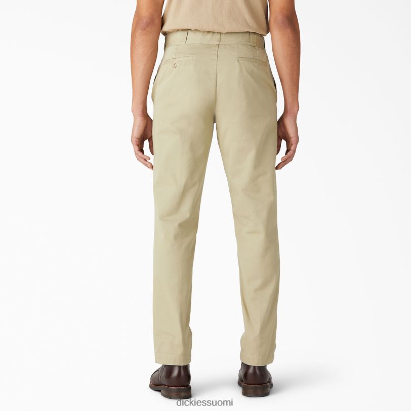 Dickies miehet 1922 twill-housut huuhdeltu rusketus (rtn) vaatteet Z844X332