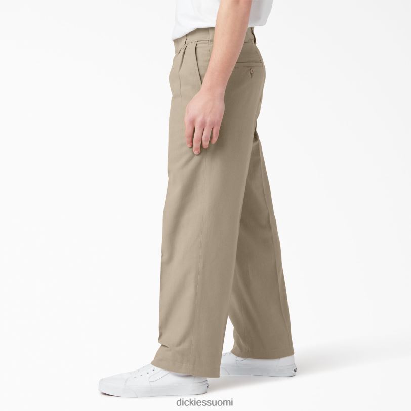 Dickies miehet chatom laskostetut housut aavikon hiekka (ds) vaatteet Z844X276