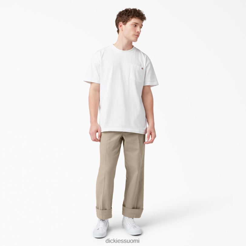 Dickies miehet chatom laskostetut housut aavikon hiekka (ds) vaatteet Z844X276