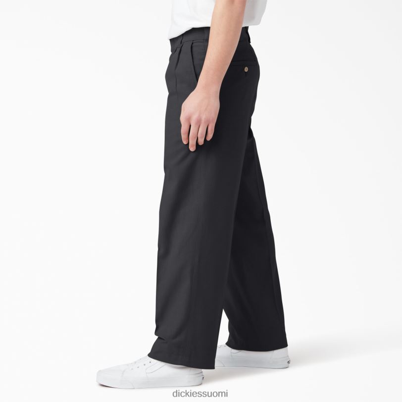 Dickies miehet chatom laskostetut housut musta (bkx) vaatteet Z844X275