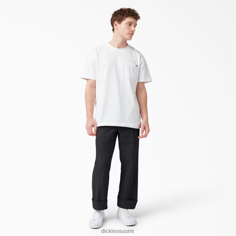 Dickies miehet chatom laskostetut housut musta (bkx) vaatteet Z844X275