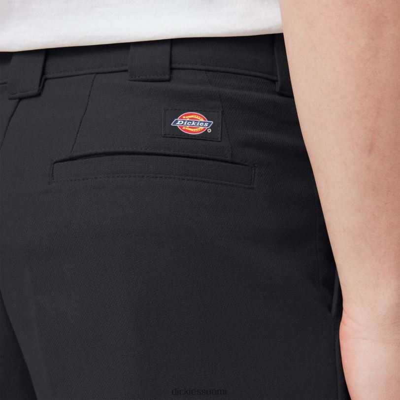 Dickies miehet chatom laskostetut housut musta (bkx) vaatteet Z844X275