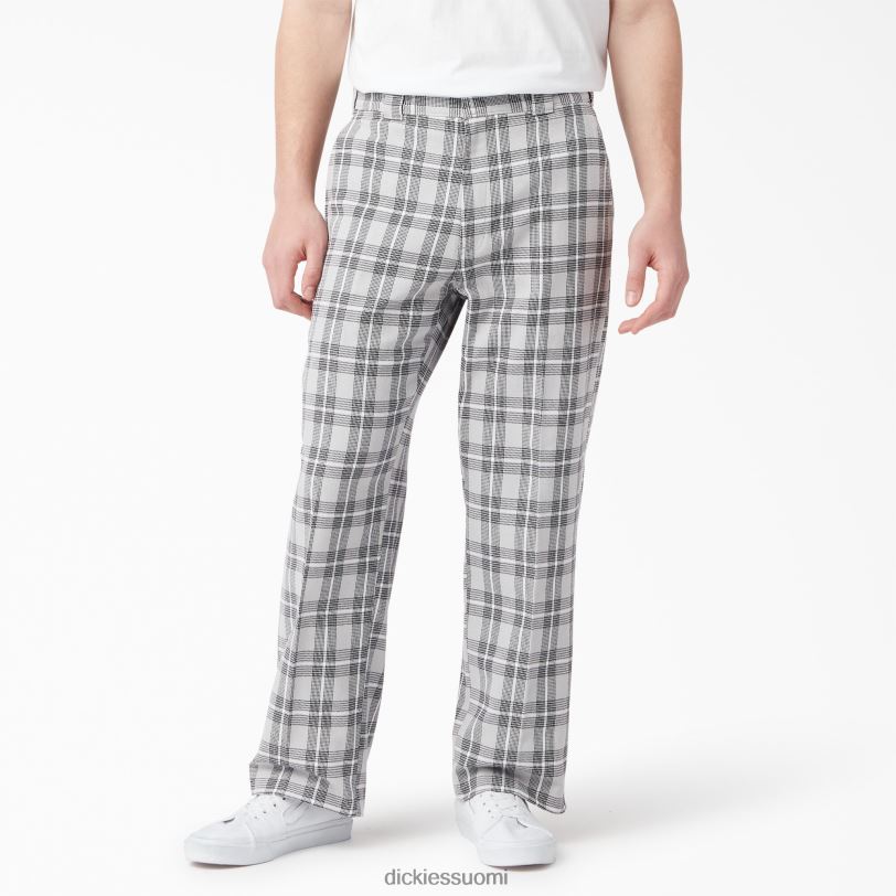 Dickies miehet litteät ruudulliset housut edessä lopullinen harmaa ruudullinen (upg) vaatteet Z844X278