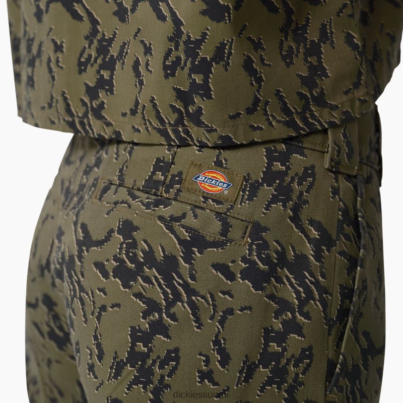 Dickies naiset Drewsey camo leveät housut säännöllinen vaatteet Z844X1900