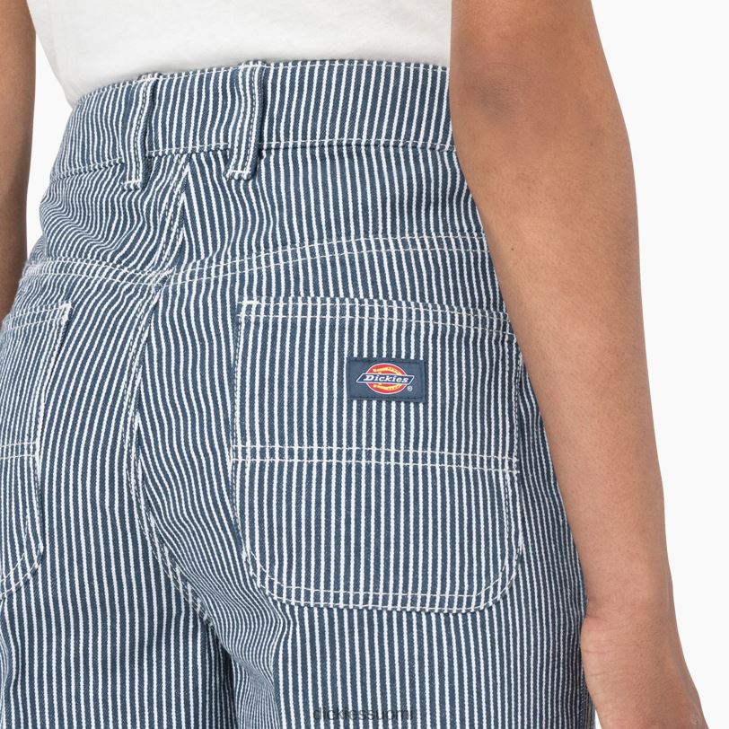 Dickies naiset hickory-raitahousut säännöllinen vaatteet Z844X1778