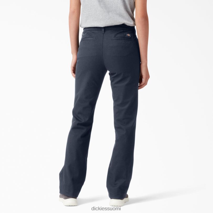 Dickies naiset plus slim fit bootcut twill housut säännöllinen vaatteet Z844X1898