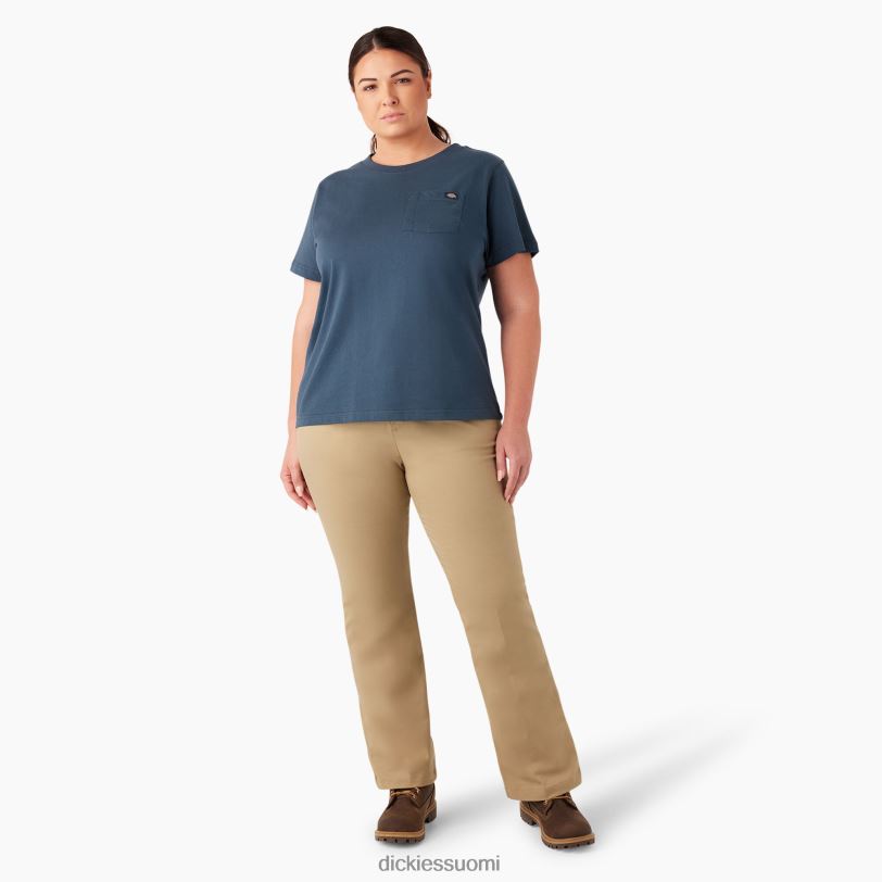 Dickies naiset plus slim fit bootcut twill housut säännöllinen vaatteet Z844X1899