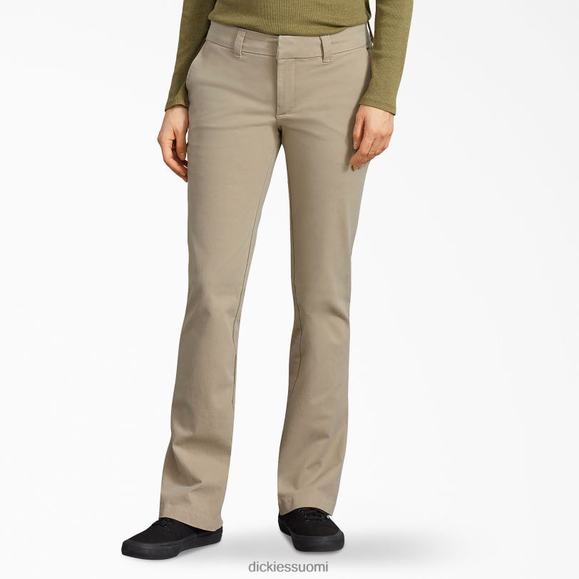 Dickies naiset täydellisen muotoiset bootcut-housut säännöllinen vaatteet Z844X1797
