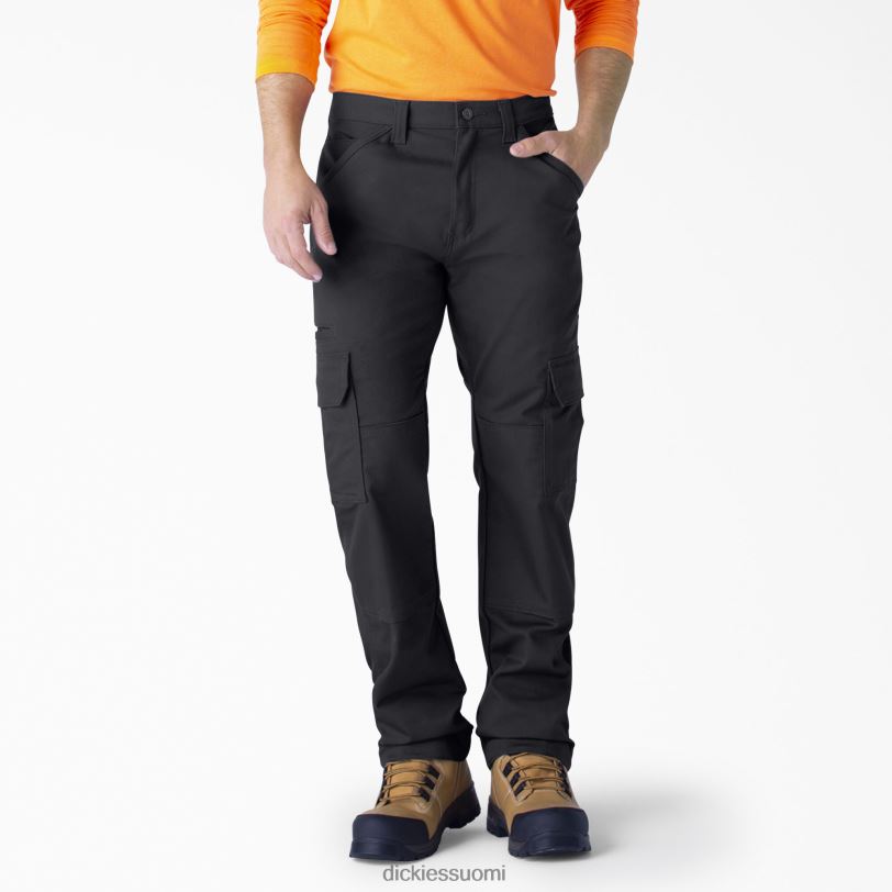 Dickies miehet duratech ranger ripstop cargo housut musta (bk) vaatteet Z844X66