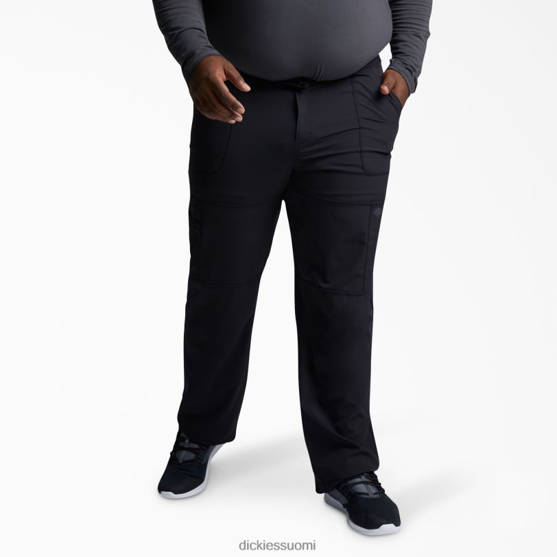 Dickies miehet dynamix cargo scrub -housut musta (musta) vaatteet Z844X1271