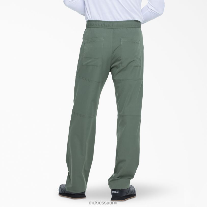 Dickies miehet dynamix cargo scrub -housut oliivinvihreä (oli) vaatteet Z844X1279