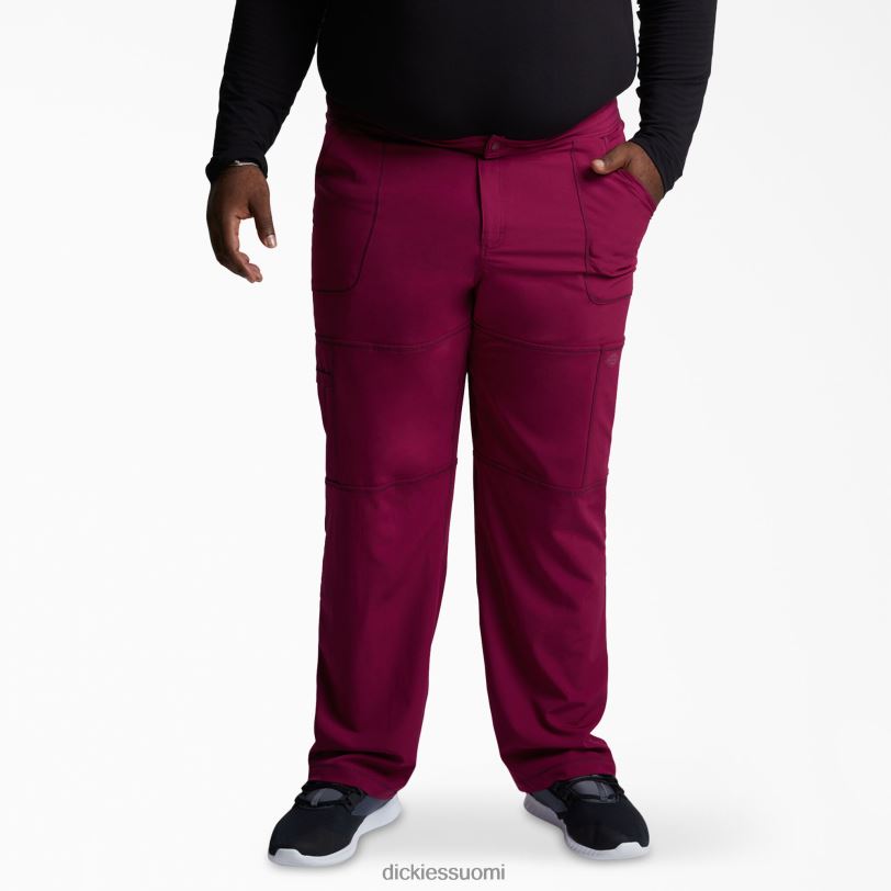 Dickies miehet dynamix cargo scrub -housut viini (voitto) vaatteet Z844X1282