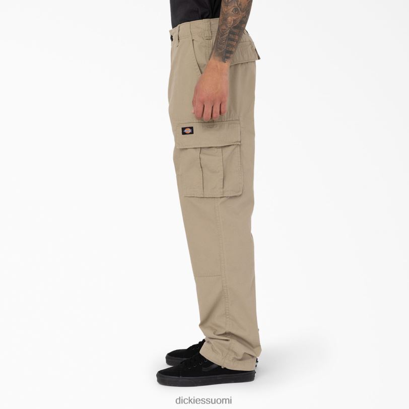 Dickies miehet eagle bend rento istuvuus double polvi cargo housut aavikon hiekka (ds) vaatteet Z844X206