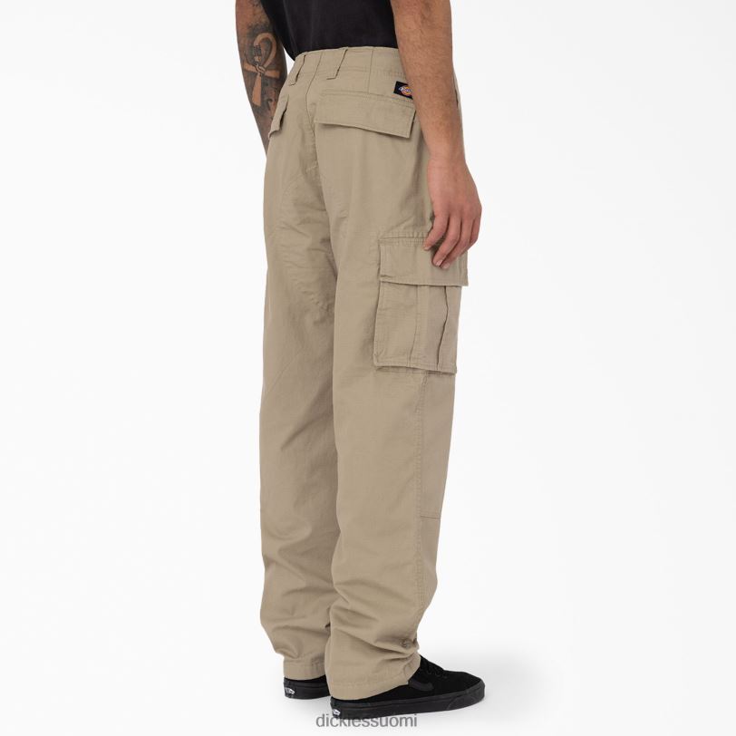 Dickies miehet eagle bend rento istuvuus double polvi cargo housut aavikon hiekka (ds) vaatteet Z844X206