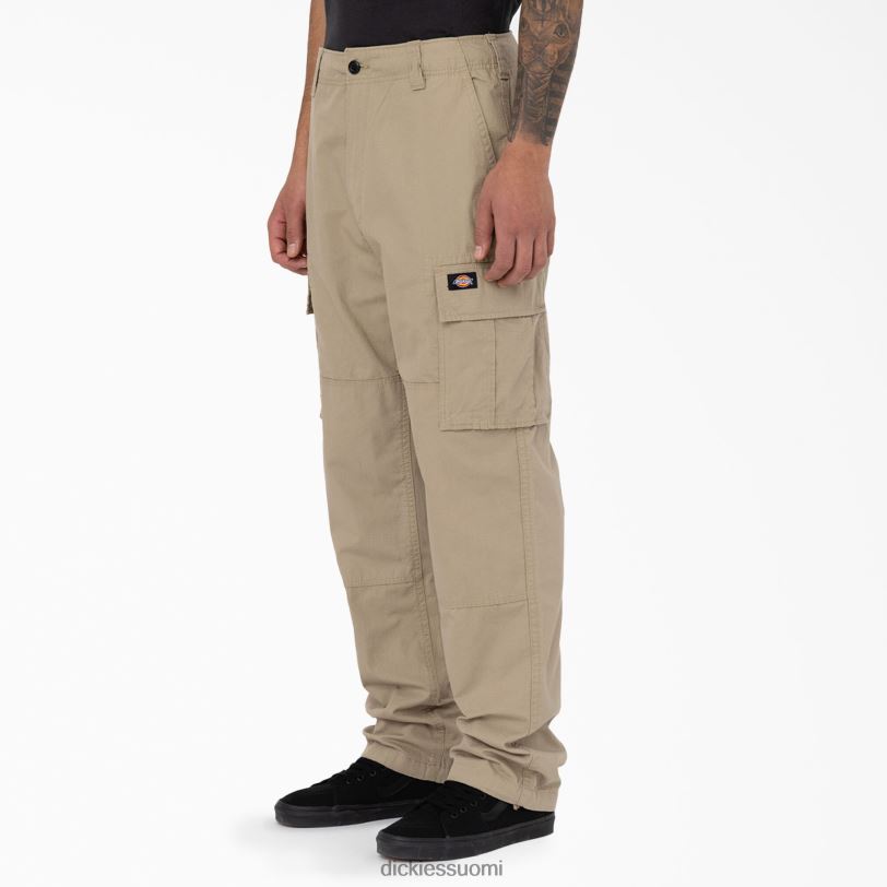 Dickies miehet eagle bend rento istuvuus double polvi cargo housut aavikon hiekka (ds) vaatteet Z844X206