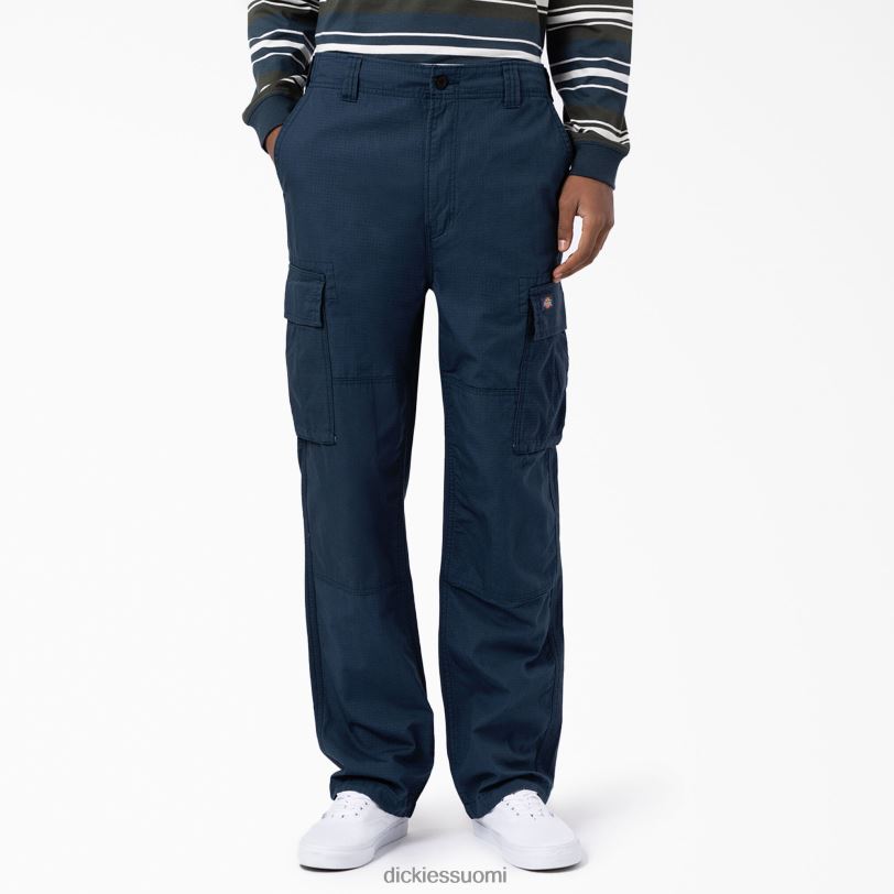 Dickies miehet eagle bend rento istuvuus double polvi cargo housut ilmavoimien sininen (af) vaatteet Z844X204
