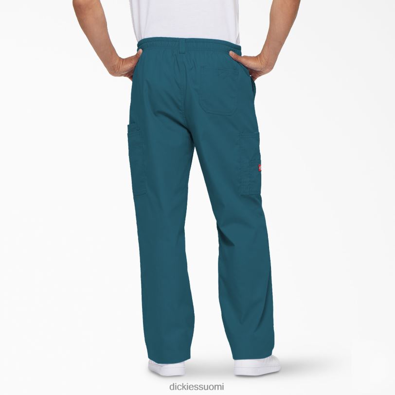 Dickies miehet eds signature cargo scrub -housut karibian sininen (crb) vaatteet Z844X1222