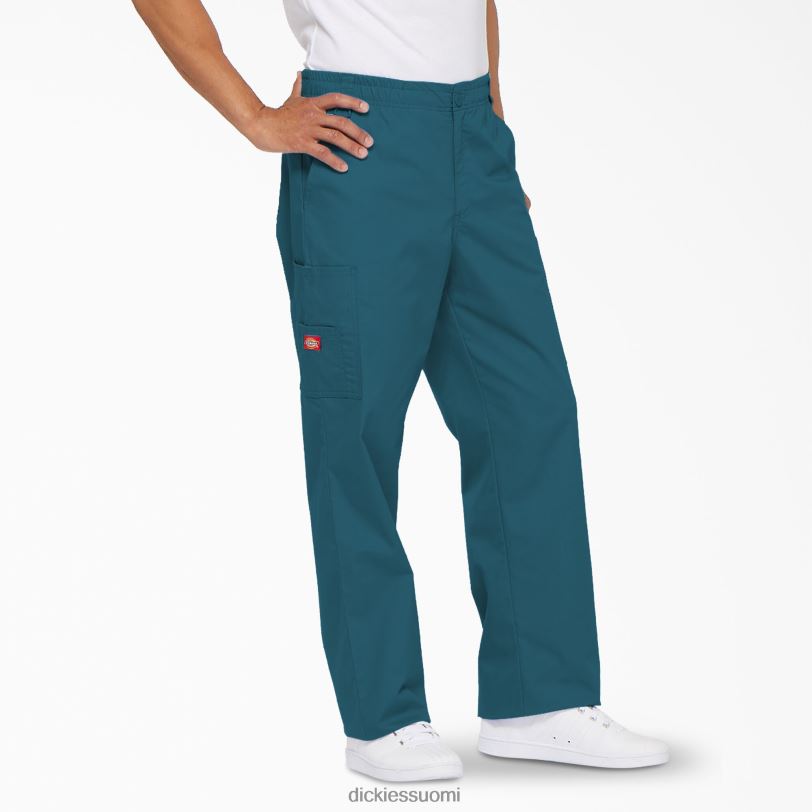 Dickies miehet eds signature cargo scrub -housut karibian sininen (crb) vaatteet Z844X1222