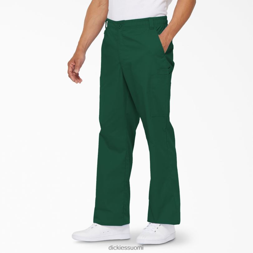 Dickies miehet eds signature cargo scrub -housut metsästäjä vihreä (htr) vaatteet Z844X1226