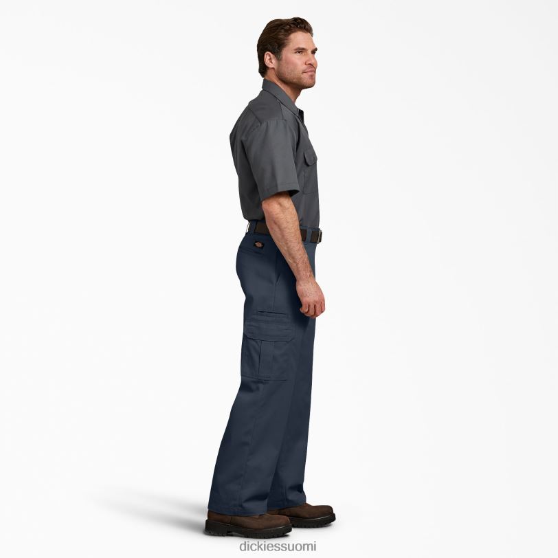 Dickies miehet flex rento istuvuus cargo-housut tumma laivasto (dn) vaatteet Z844X124