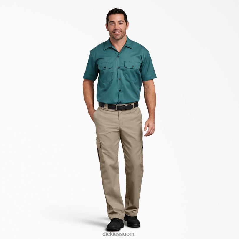 Dickies miehet flex tavallisen istuvuuden cargo-housut aavikon hiekka (ds) vaatteet Z844X36