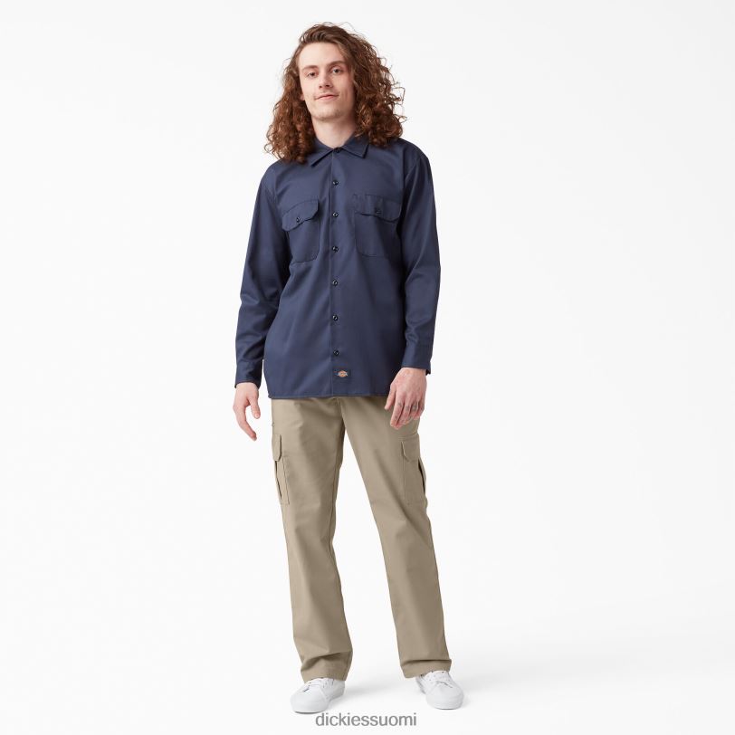 Dickies miehet flex tavallisen istuvuuden cargo-housut aavikon hiekka (ds) vaatteet Z844X36