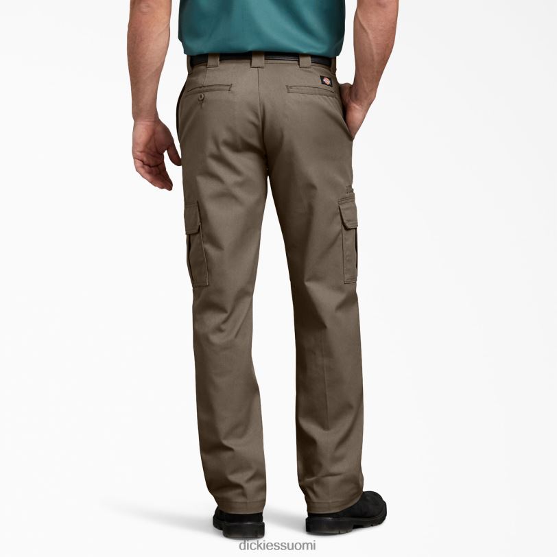 Dickies miehet flex tavallisen istuvuuden cargo-housut sieni (mr1) vaatteet Z844X38