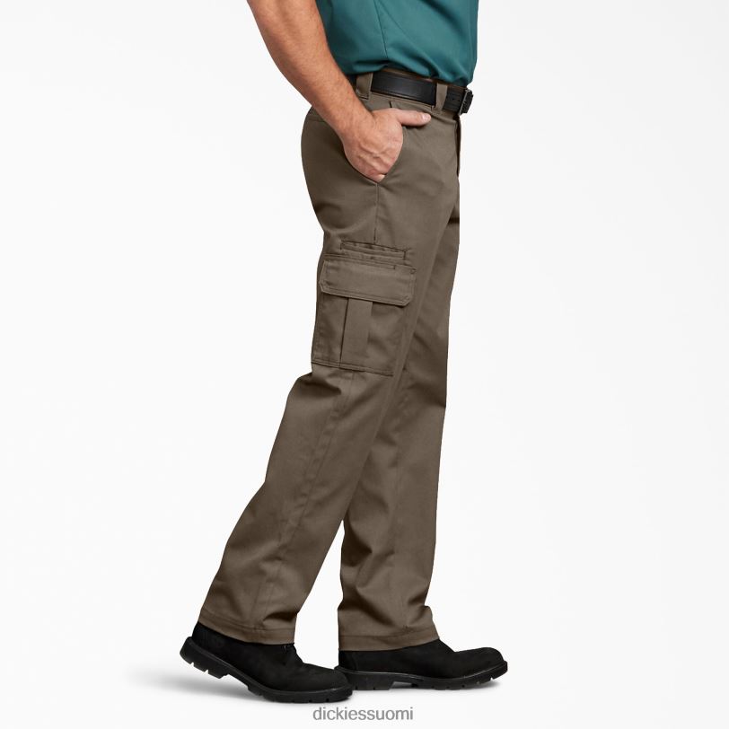 Dickies miehet flex tavallisen istuvuuden cargo-housut sieni (mr1) vaatteet Z844X38