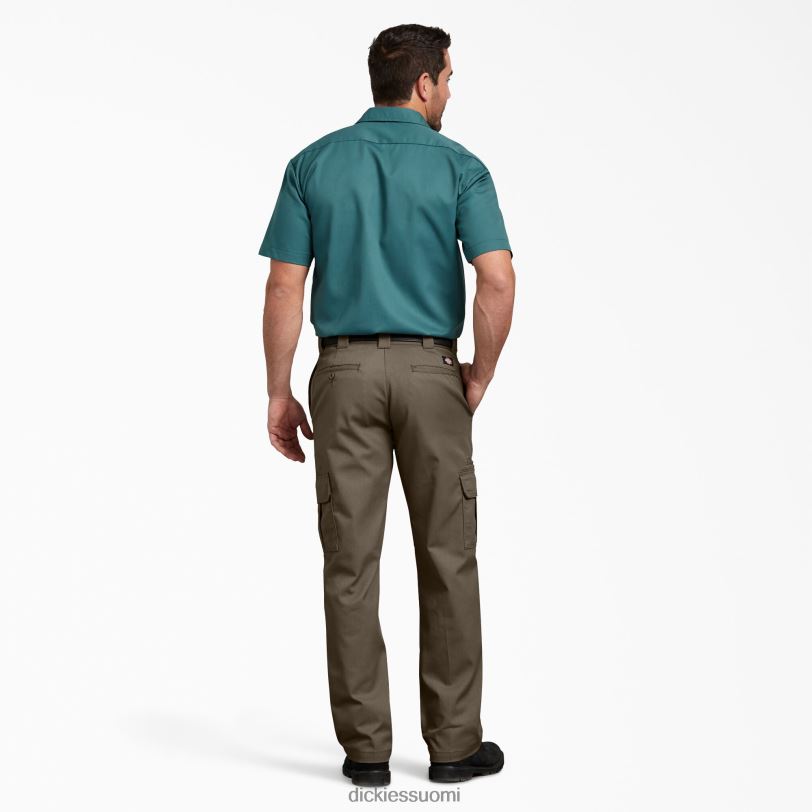 Dickies miehet flex tavallisen istuvuuden cargo-housut sieni (mr1) vaatteet Z844X38